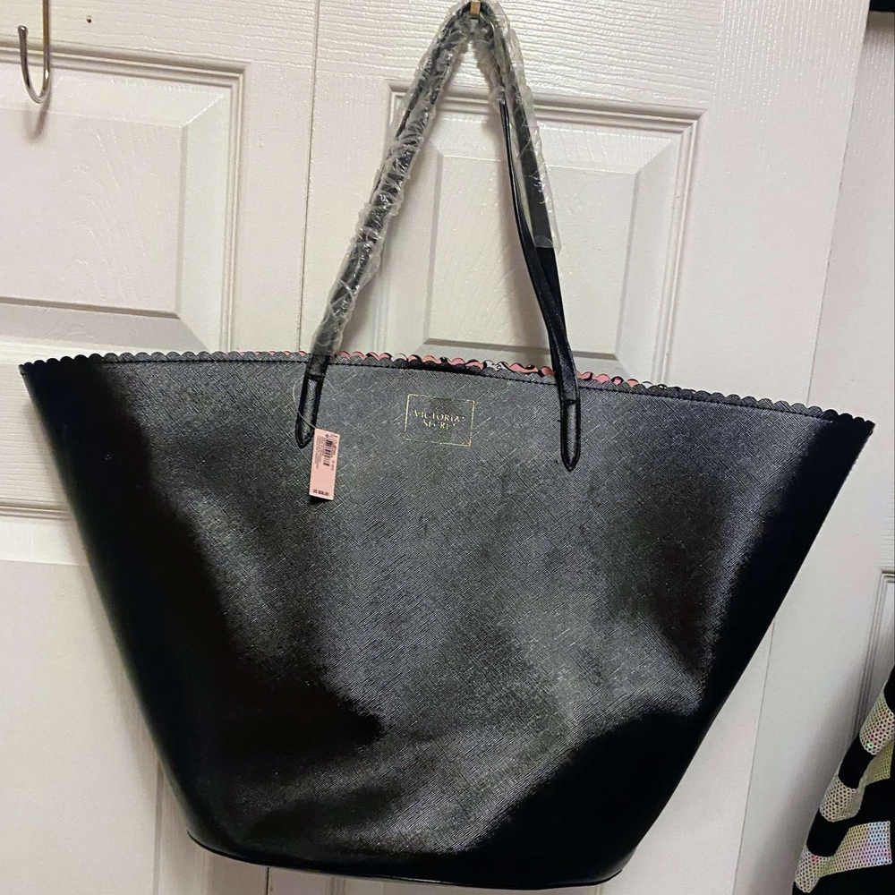 Victoria Secret Black Tote Bag